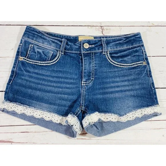 Roebuck Bottoms Roebuck Kids Jean Shorts Denim Blue Jean